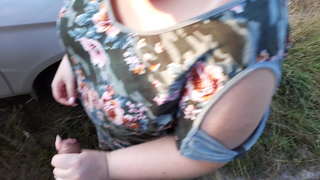 Трах ТОЛСТУШКА публичне руш, юж да тудын членже-влак шупшмым чараш трахаться