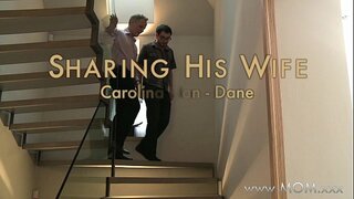 ���া, সুন্দরি সেক্সি মহিলার, লাগে, দুই, বড় tits