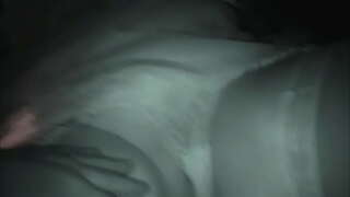 Moja žena je v avto z jezikom-in-čaka-sobo v motelu