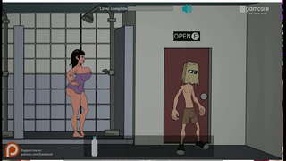 Развълнувани момичетата приемат голям член Ебаря в своите сочна путка и задника