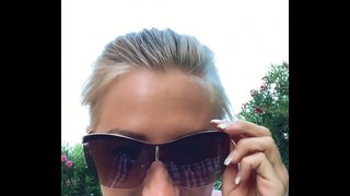 He dit la meva atapeïda cony públic de la gespa