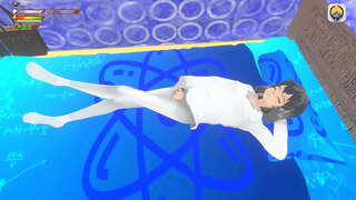 Femdom university nerd giantess masturbates